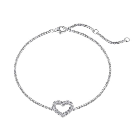 [Vivid Aurora]Heart Shape Lover Bracelet