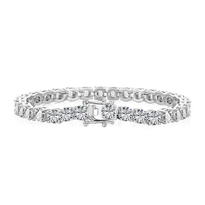 [Vivid Aurora]Ornate Sparkling Round Cut Wedding Bracelet