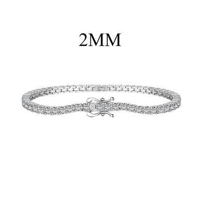 [Vivid Aurora]Dazzling Exquisite Round Cut Daily Bracelet